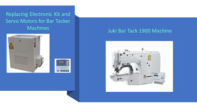 Replacing Electronic Kit and Servo Motors for 1900 Bar Tacker Machines