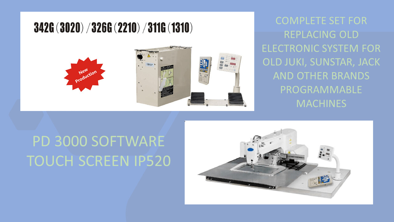 Electronic Replacement Kit for 300mm X 200 mm Programmable Sewing Machines