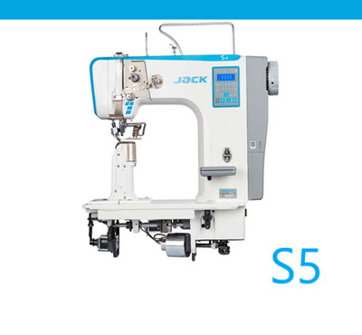 S5-92 Double Needle, Full Automatic Drive Roller Post Bed Sewing Machine Top and Bottom Feed