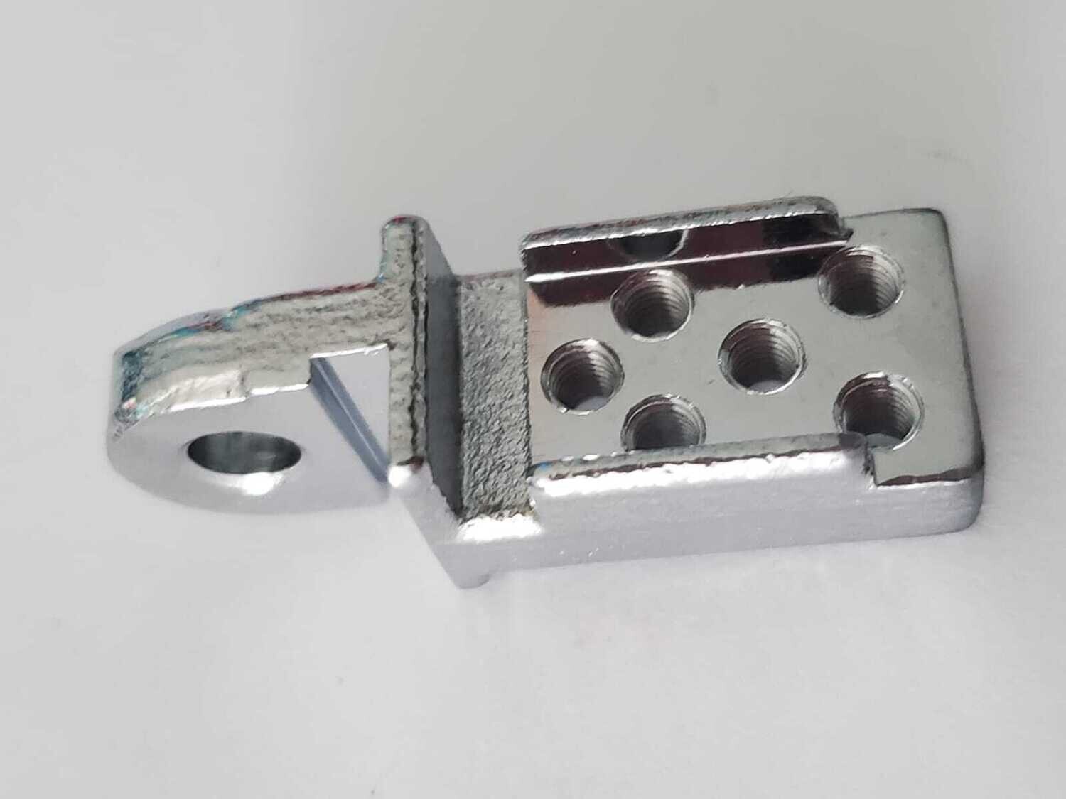 Double knife fixed plate
