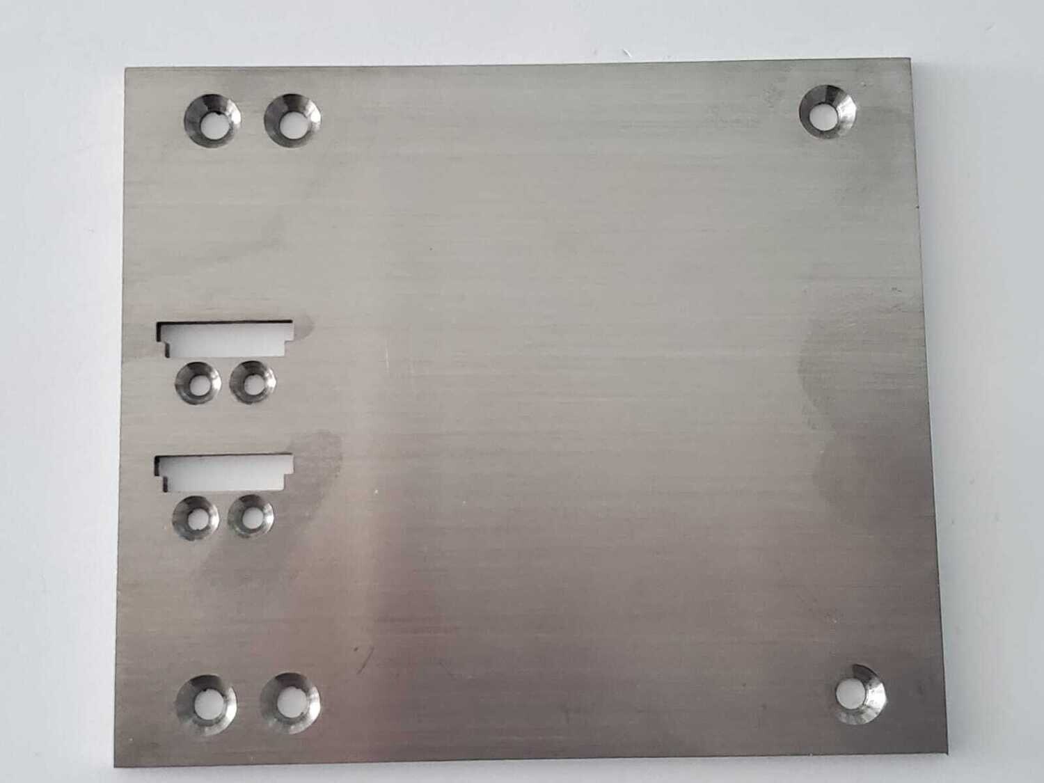JK-5878-58B-0111-01 Double knife plate fixed 15mm