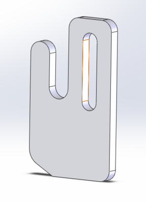 JK-T5878-58B-0452 Knife guide block