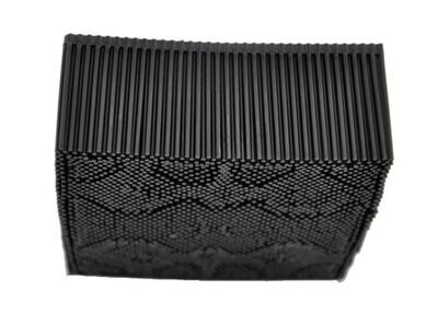 BRISTLE 1.6&quot; POLY - ROUND FOOT - Black PP / NYLON Especially Suitable For GERBER S-91/ S-93-7 Part 92910001