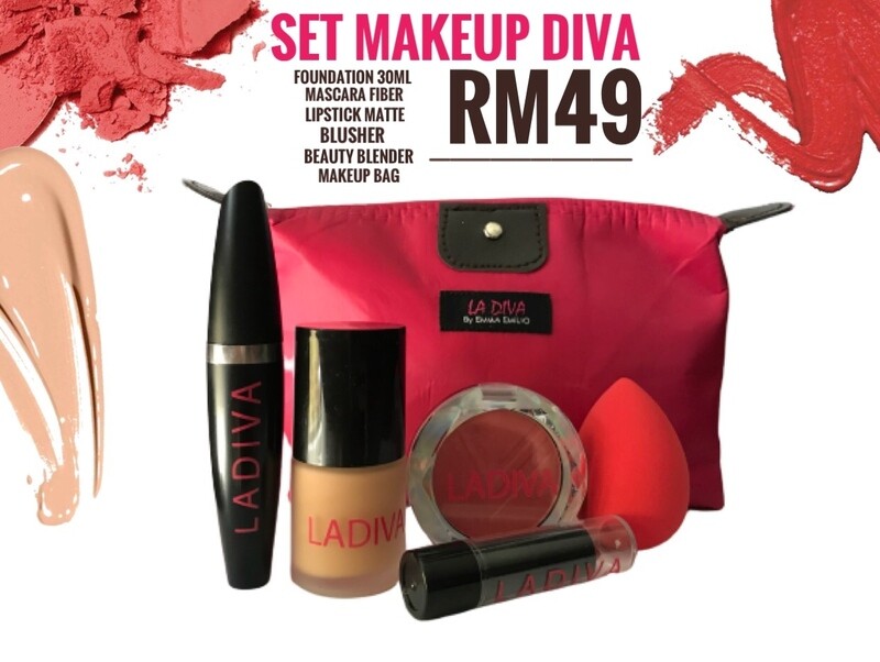 Ladiva Makeup Combo Set