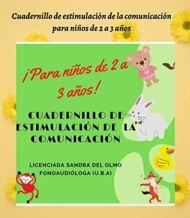 Cuadernillo de estimulación de la comunicación de 2 a 3 años