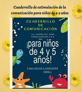 Cuadernillo de Comunicación para niños de 4 a 5 años