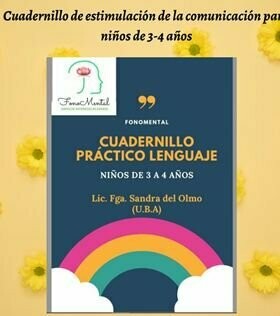 Cuadernillo de estimulación de la comunicación para niños de 3 a 4 años
