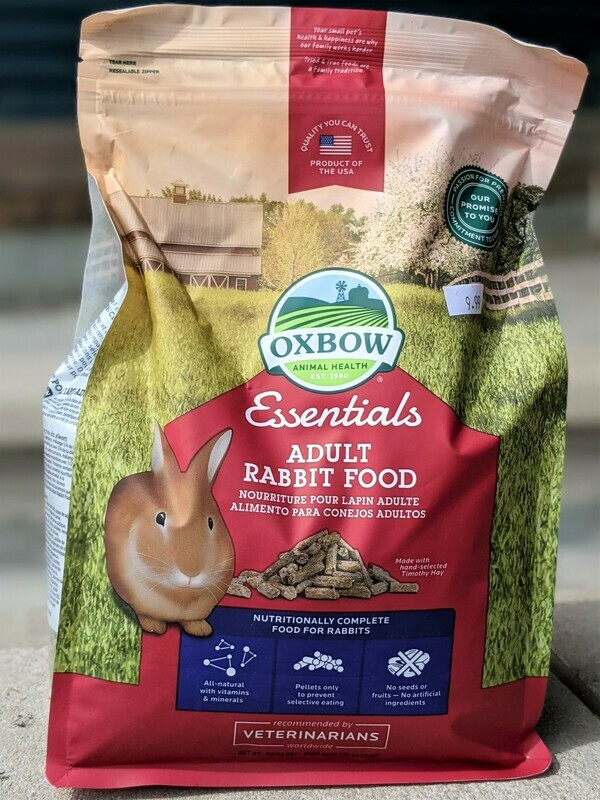 Oxbow Essentials Adult Rabbit Food 5lbs.