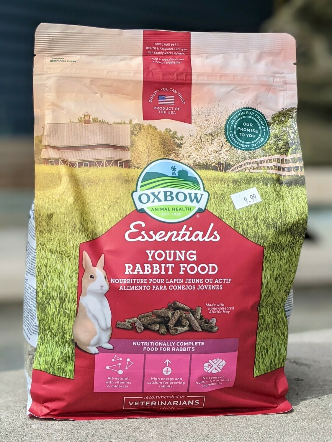 Oxbow Essentials Young Rabbit Food 5lbs