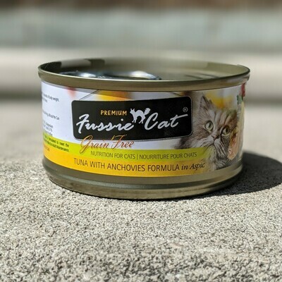 Fussie Cat Tuna With Anchovies