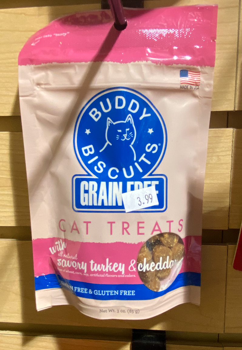 Buddy Biscuits Cat Treats (Turkey/Cheddar)