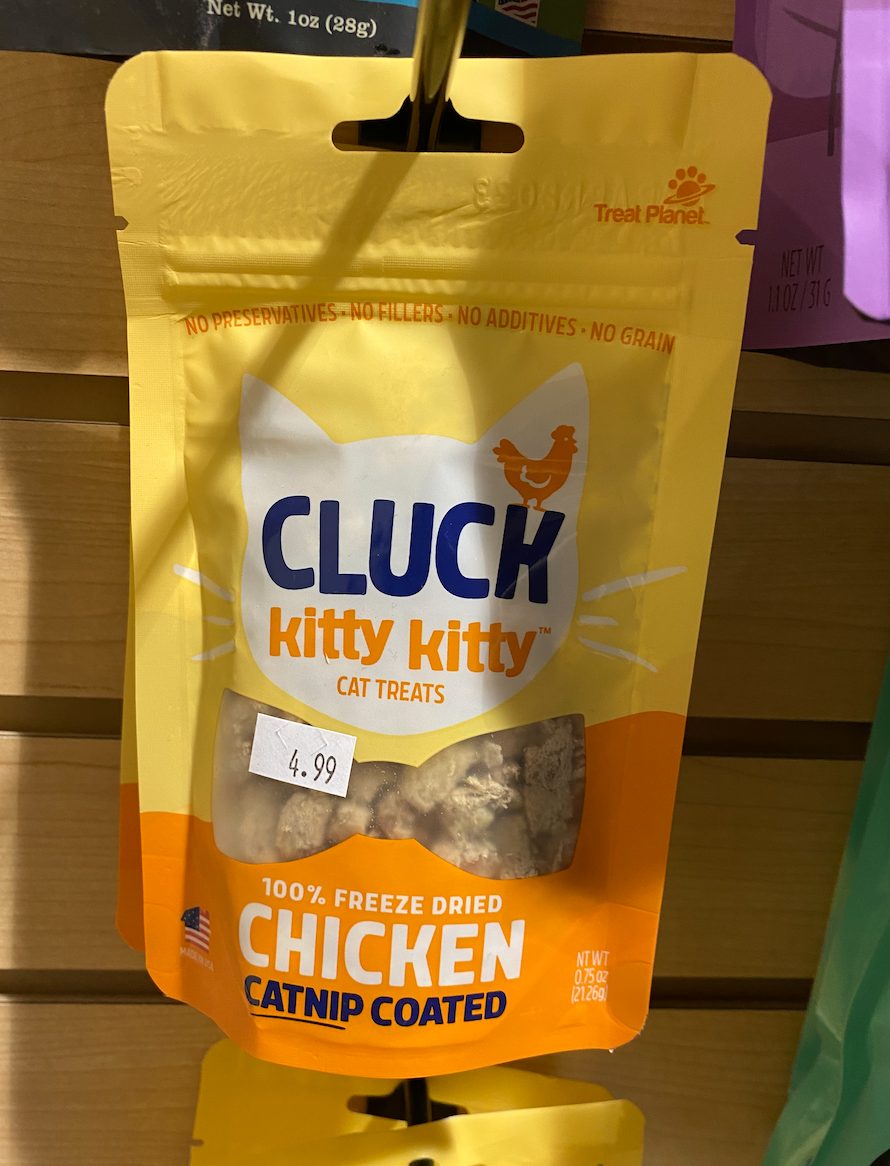 Cluck Kitty Kitty Chicken Treats