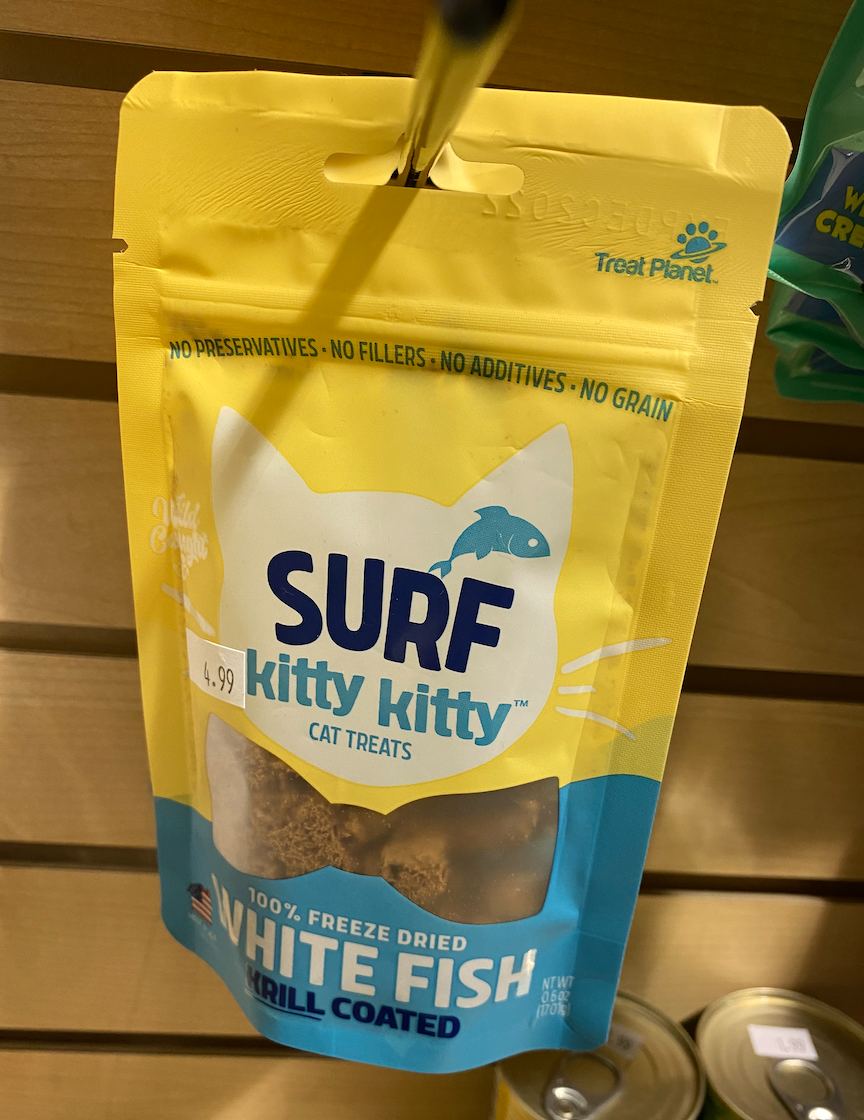 Surf Kitty Kitty Whitefish Treats