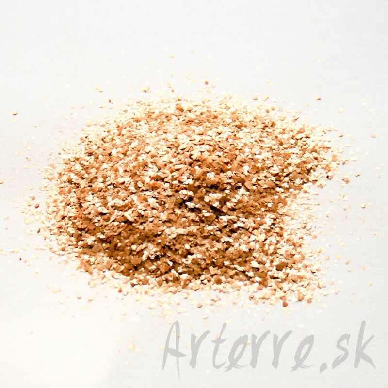 Sľuda zlato-medená 1-3 mm 120g