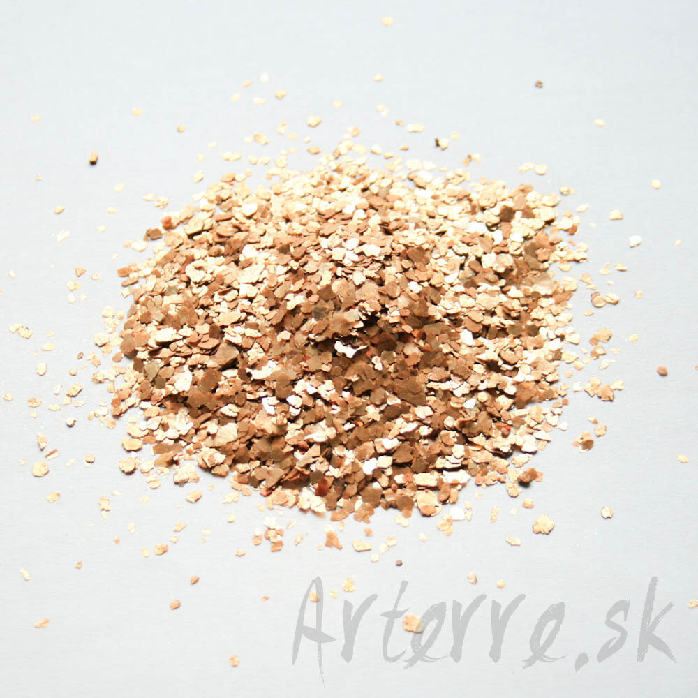 Sľuda zlato-medená 1-5 mm 120g