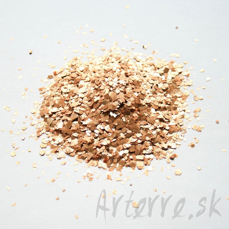 Sľuda zlato-medená 1-5 mm 120g