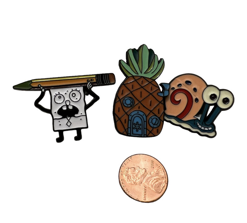 SpongeBob Pin Set
