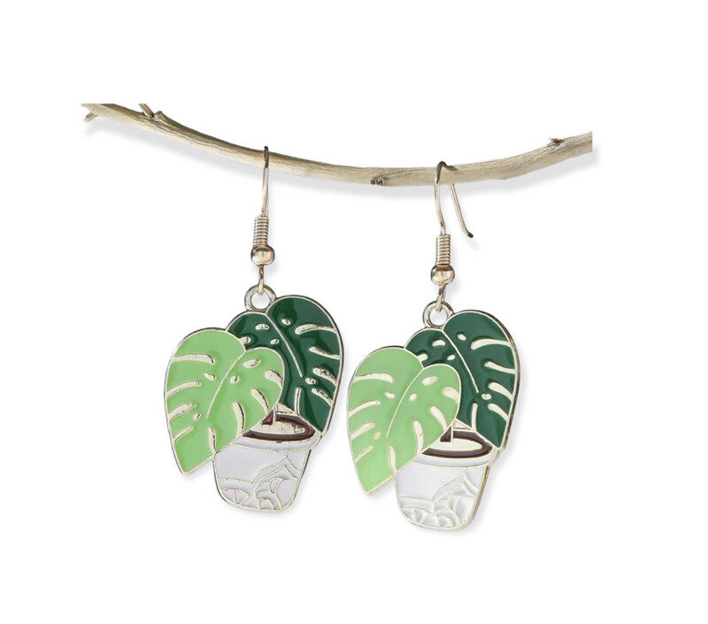 Plant Earrings