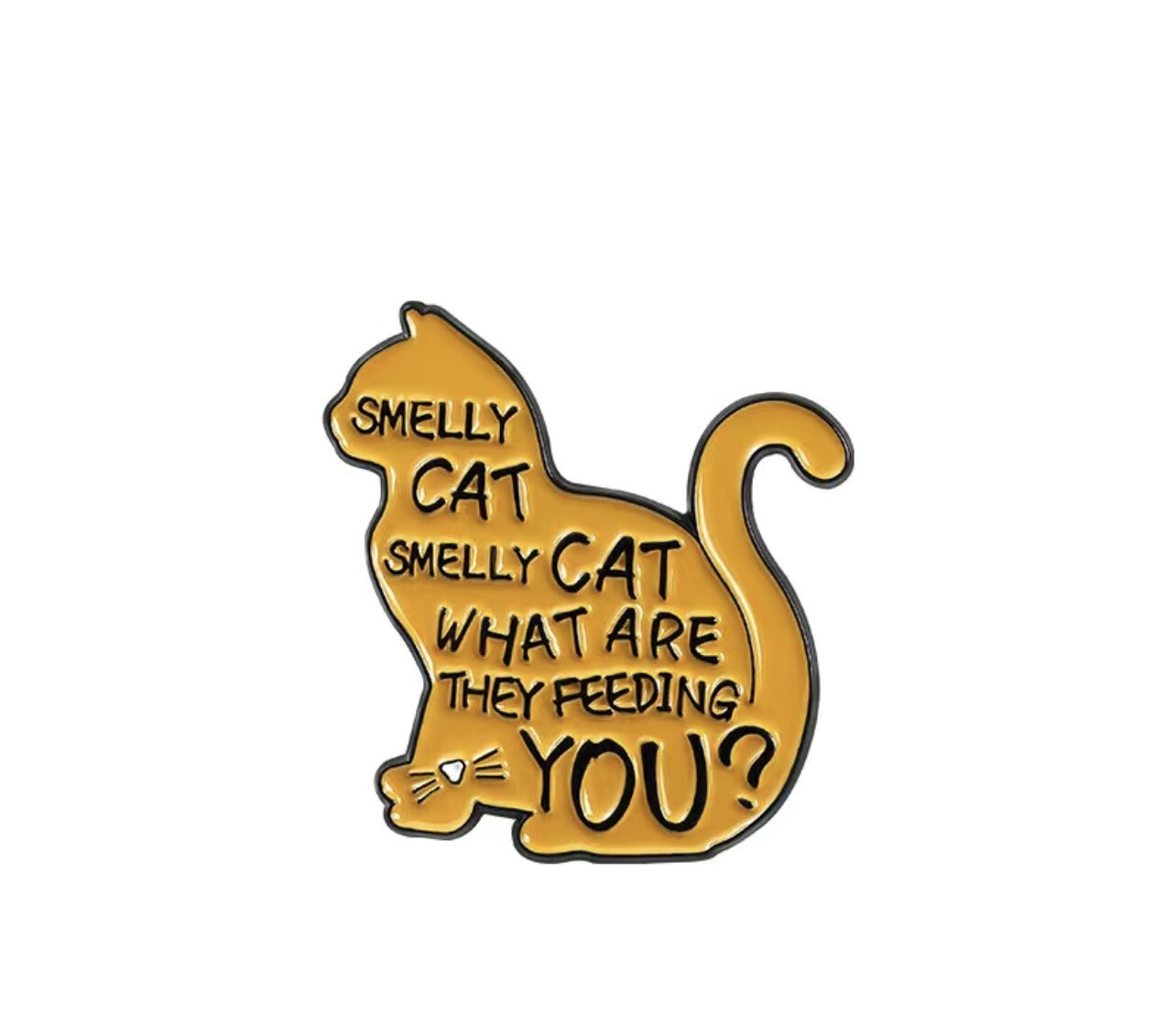 Friends Theme Smelly Cat Metal Pin