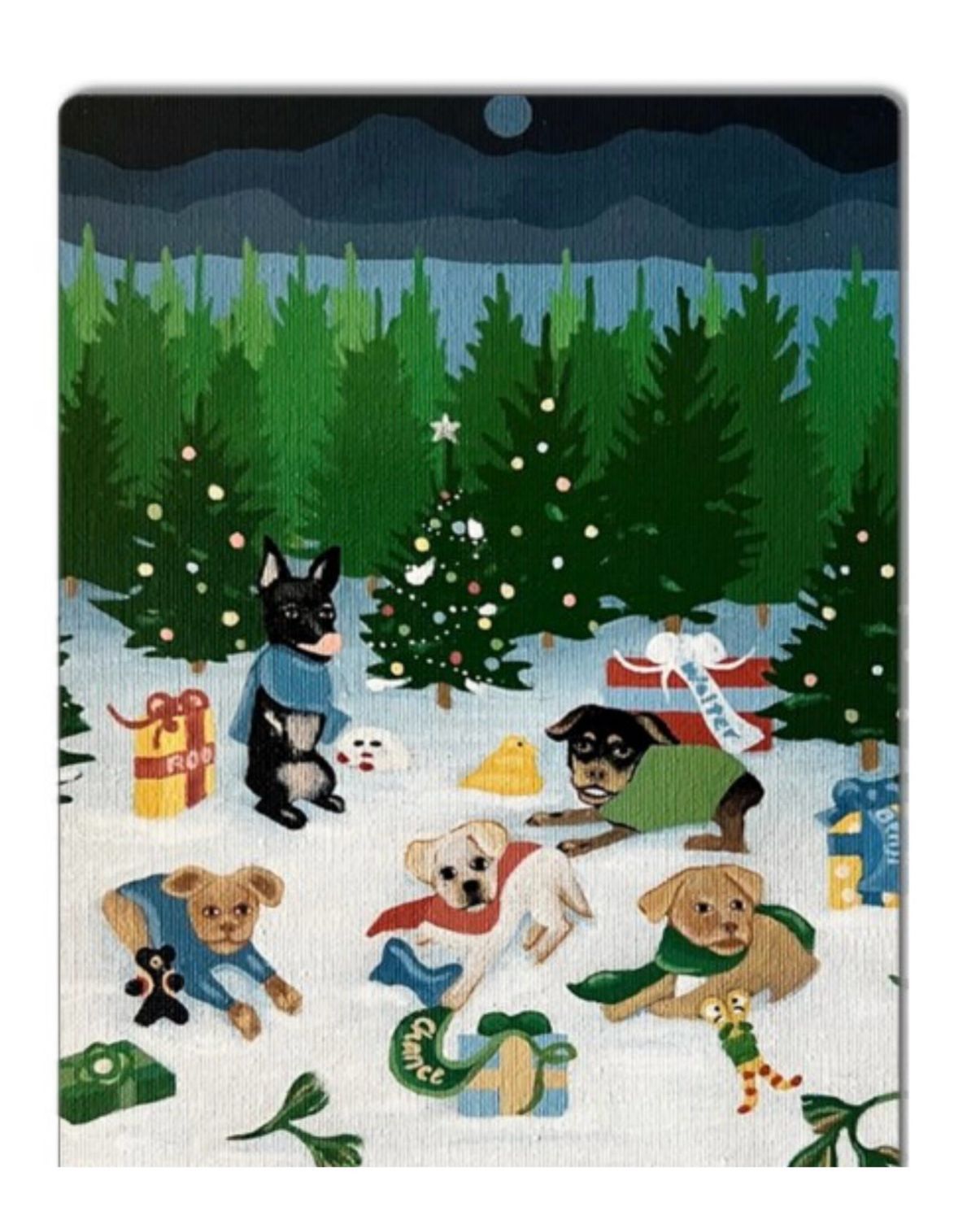All About Walter Christmas Family Magnet