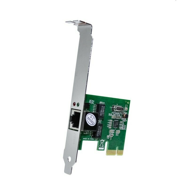 Placa de Rede Mymax PCI-E 10/100/1000 MBPS (MGLANE-JE) - MYMAX