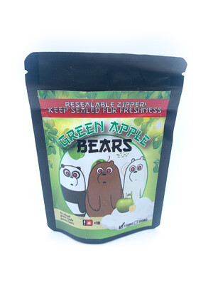 Gummy Bears 7x17mg - Green Apple