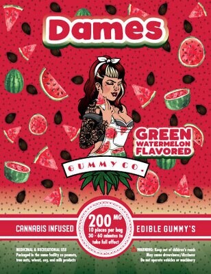 Dames - THC Gummies WATERMELON