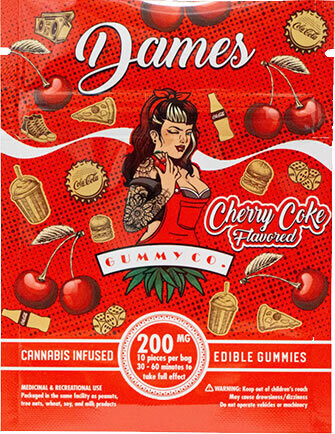 Dames - THC Gummies SOUR CHERRY COLA