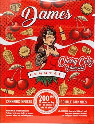 Dames - THC Gummies CHERRY COLA
