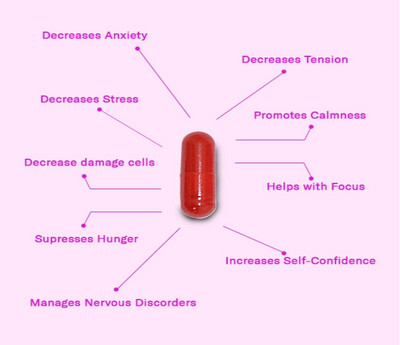 Delic Therapy – Bliss Shroom Capsules 3000mg