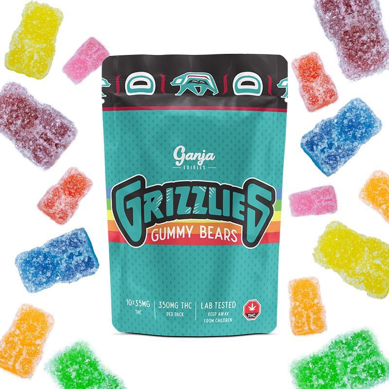 Grizzlies Bears - Gummies  10X350MG