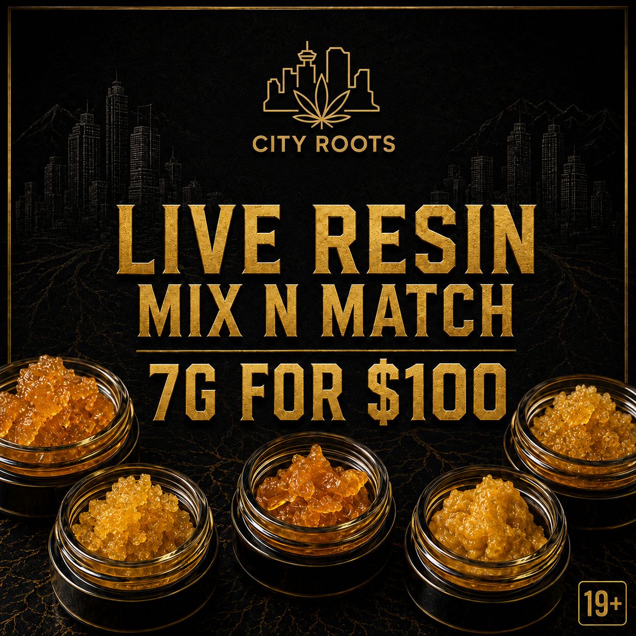 LIVE RESIN buy 6 grams get 1 free