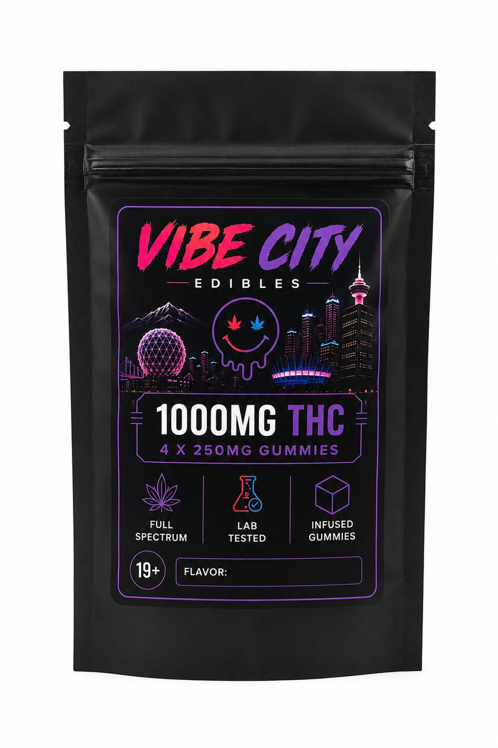 Vibe City - FULL SPECTRUM GUMMIES 1000mg