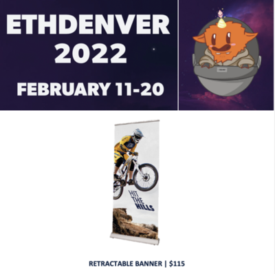 ETHDENVER | All-In-One Banner | Retractable