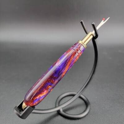 Purple Mixed Seam Ripper with Gold Finish