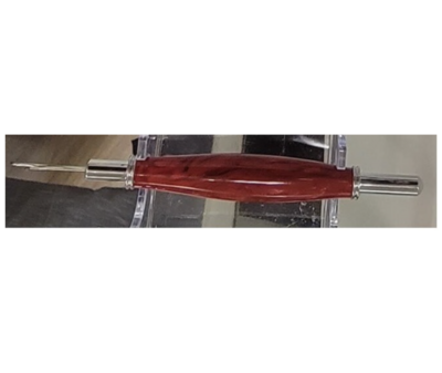 Red Double Seam Ripper with Chrome Finish