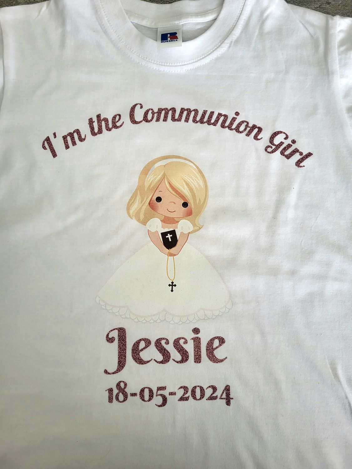 Personalised Communion T-Shirt