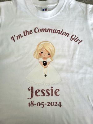 Personalised Communion T-Shirt