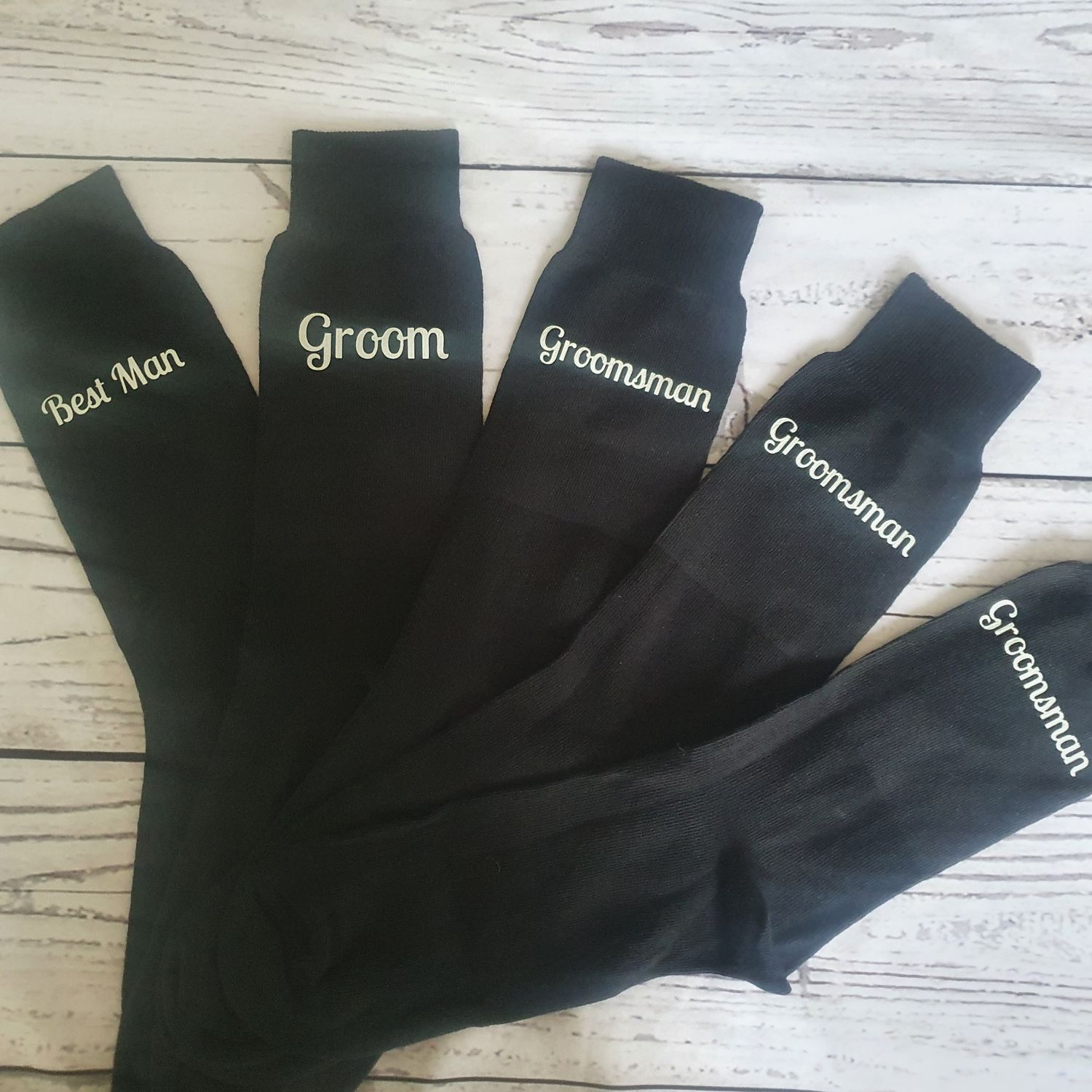Personalised Wedding Party Socks