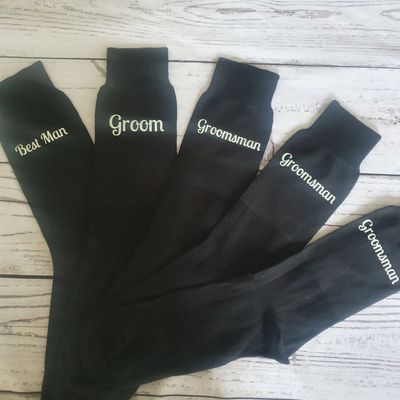 Personalised Wedding Party Socks