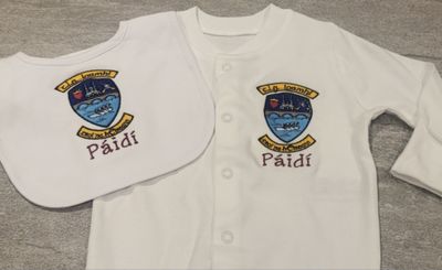 Baby Bib &amp; Gro Set - County Crest