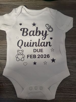 Baby Vest - Announcement