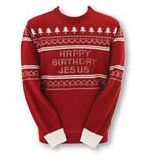 Happy Birthday Jesus Jumper - Adult Unisex (Size Large Only)