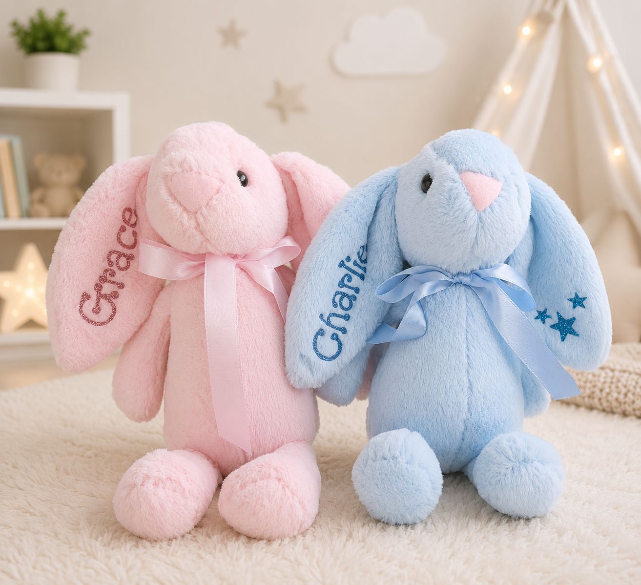 Personalised Small Flopsy Bunny (26cm)