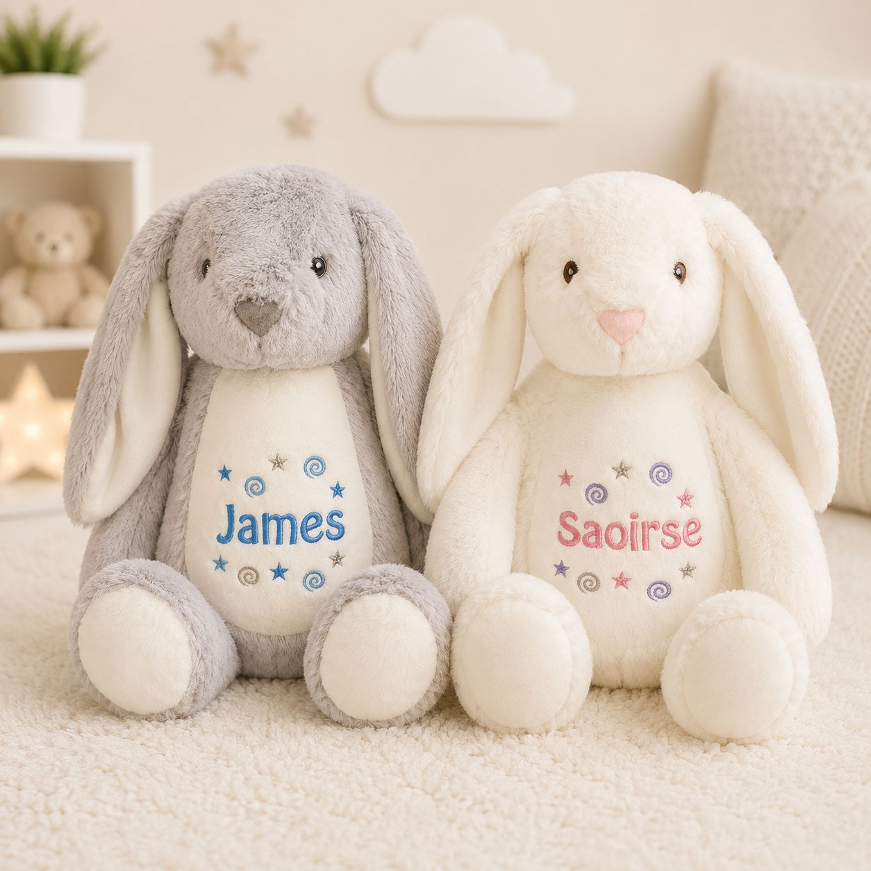 Personalised Large Mumbles Bunny (45cm)