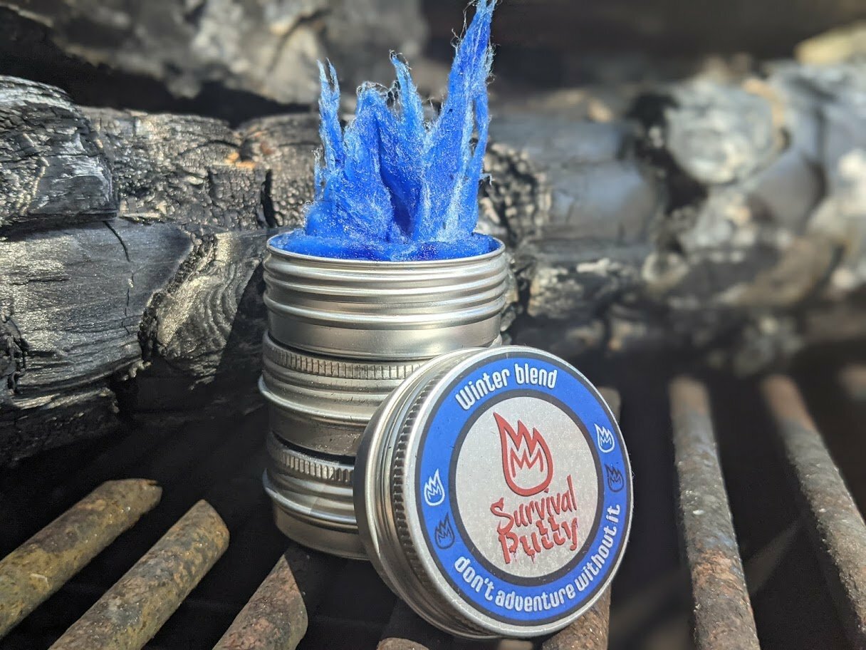Cold Weather Survival Putty  + Ferro Rod  (FREE SHIPPING)