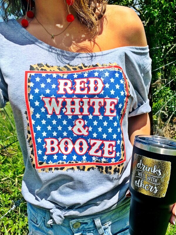 Red White &amp; Booze Off The Shoulder