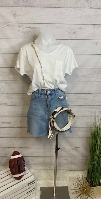 Clear Round Crossbody