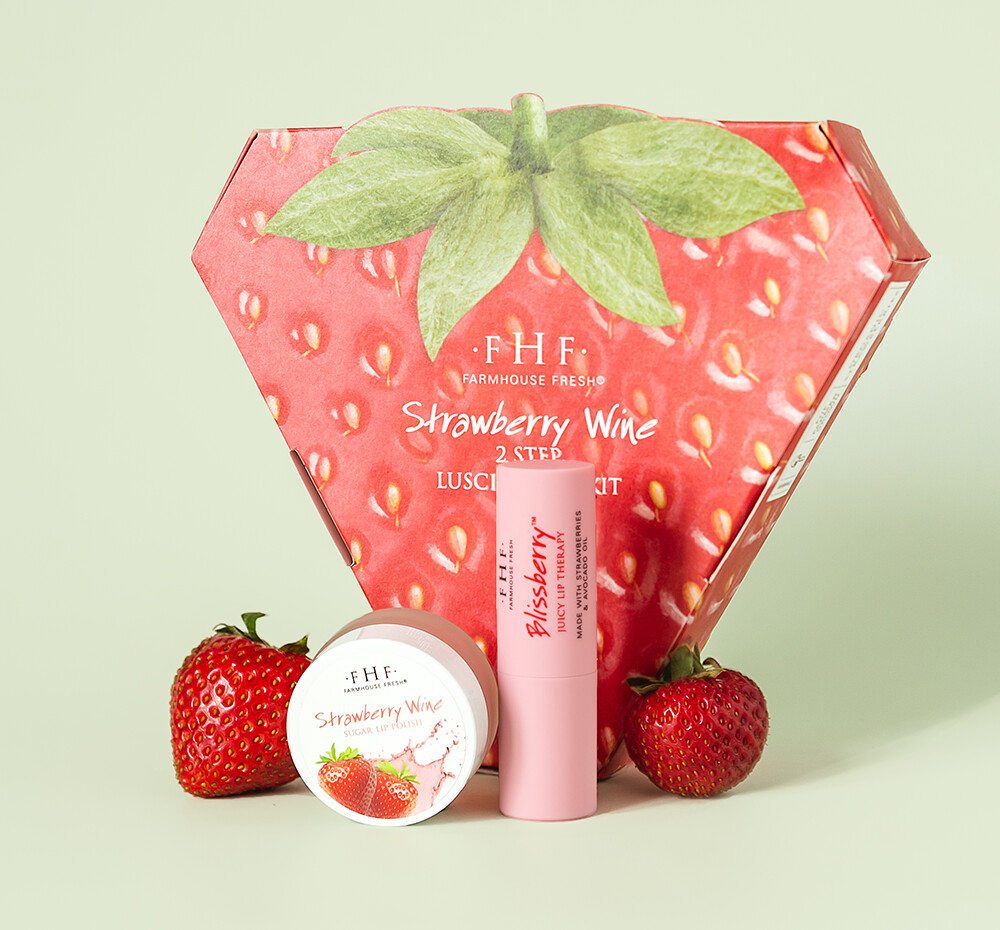 Strawberry Wine 2 Step Luscious Lip Kit