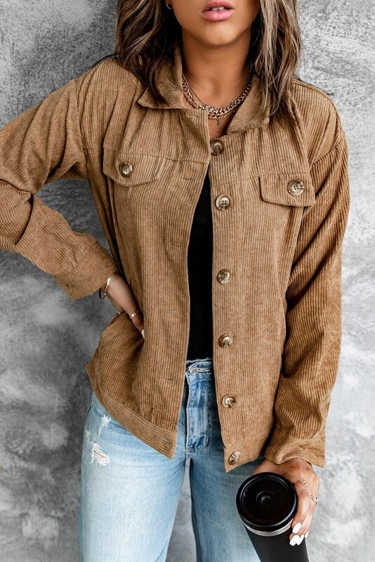 Tan Corduroy Jacket